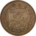 TUNISIA, 10 Centimes, 1907, Paris, KM #236, EF(40-45), Bronze, 9.79