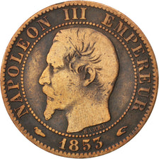 Coin, France, Napoleon III, Napoléon III, 5 Centimes, 1853, Paris, VF(20-25)