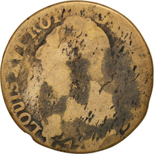 Munten, Frankrijk, 6 deniers françois, 6 Deniers, 1792, Limoges, ZG, Bronze