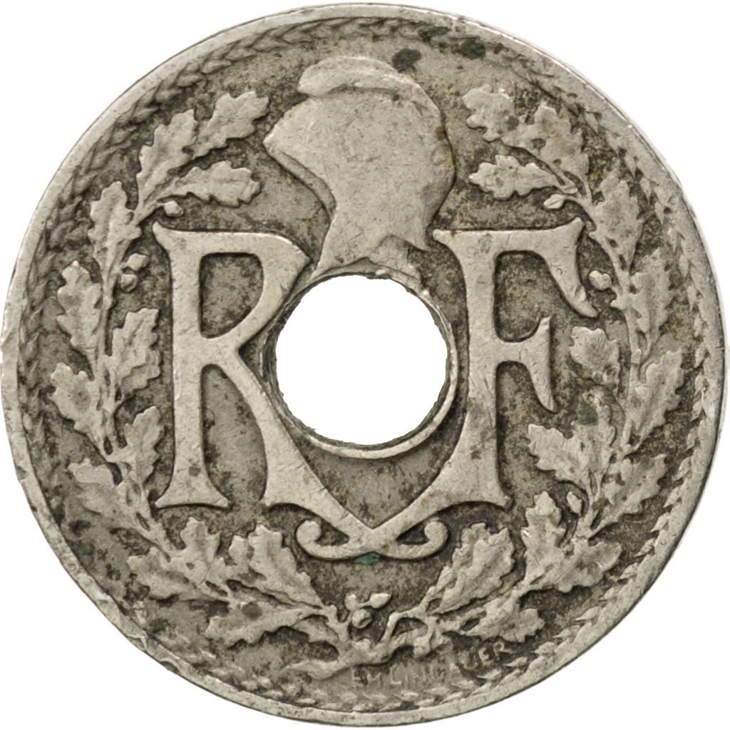 Münze, Frankreich, Lindauer, 5 Centimes, 1922, Poissy, S, Copper-nickel