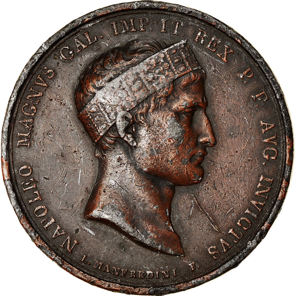 France, Medal, Second Empire, Napoléon Ier, Les Victoires de 1809, History