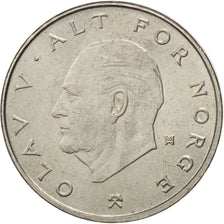 Coin, Norway, Olav V, Krone, 1977, AU(50-53), Copper-nickel, KM:419
