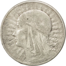 POLAND, 10 Zlotych, 1932, Warsaw, KM #22, EF(40-45), Silver, 34, 21.82