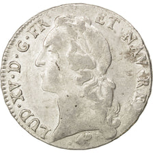 FRANCE, Écu au bandeau, ECU, 1764, Bayonne, KM #512.12, VF(20-25), Silver, ...