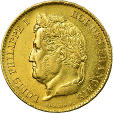 Monnaie, France, Louis-Philippe, 40 Francs, 1833, Paris, TTB+, Or, KM:747.1