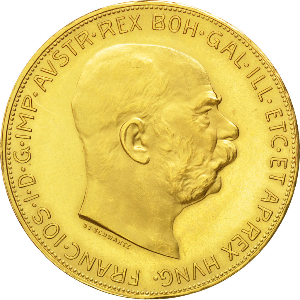 Autriche, François Joseph, 100 Couronnes 1915, KM 2819