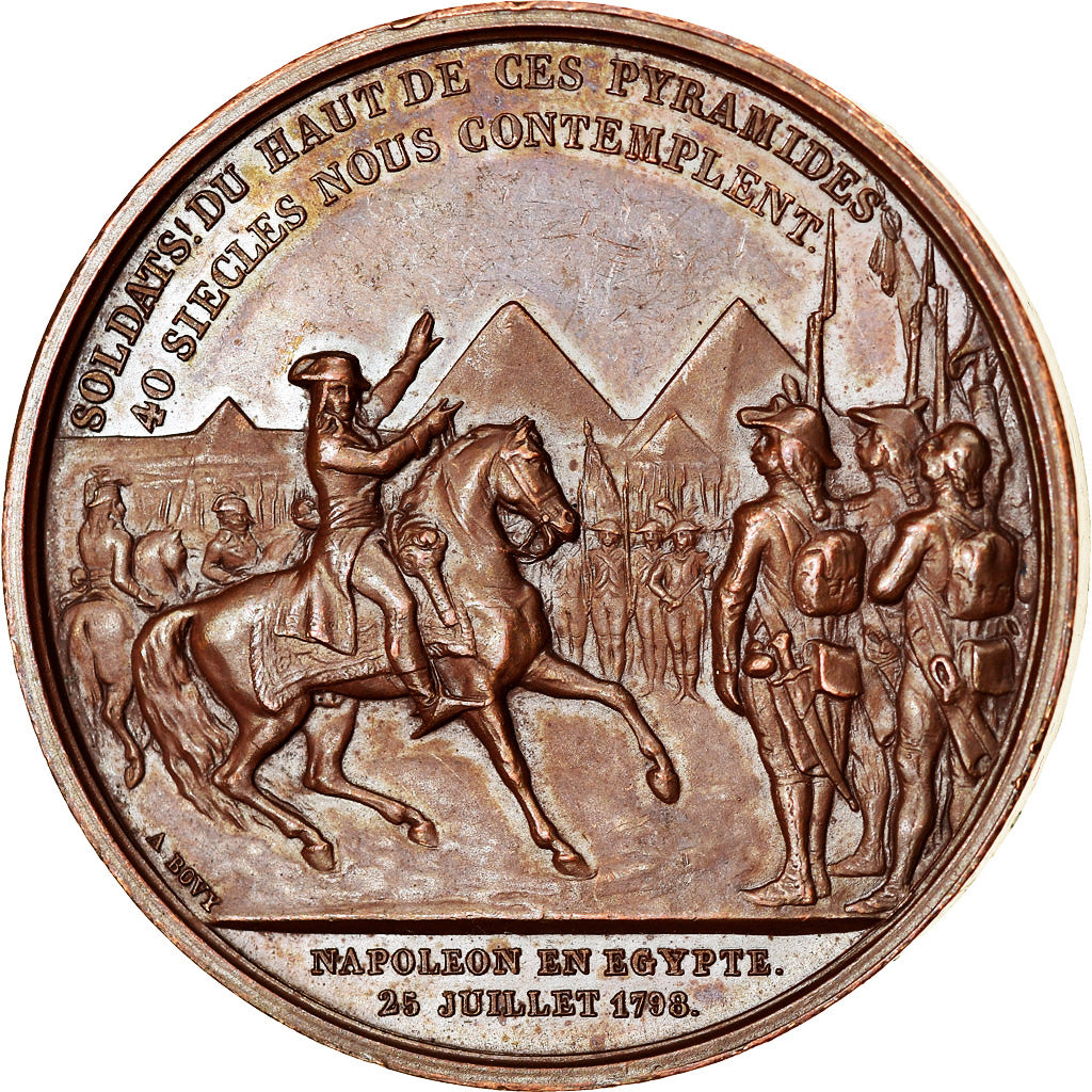 Frankreich, Medaille, Napoléon Bonaparte, Campagne d'Egypte, History, 1798