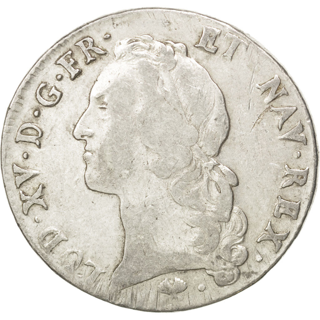 Louis XV, Ecu au bandeau 1764 Bayonne, KM 512.12