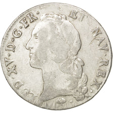 Louis XV, Ecu au bandeau 1764 Bayonne, KM 512.12