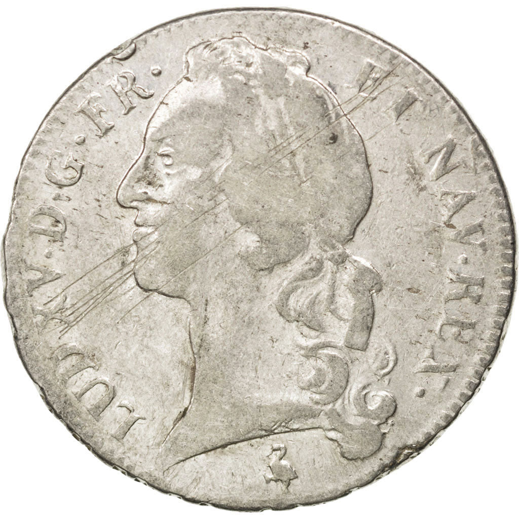 Louis XV, Ecu au bandeau 1760 Paris, KM 512.1