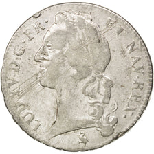 Louis XV, Ecu au bandeau 1760 Paris, KM 512.1