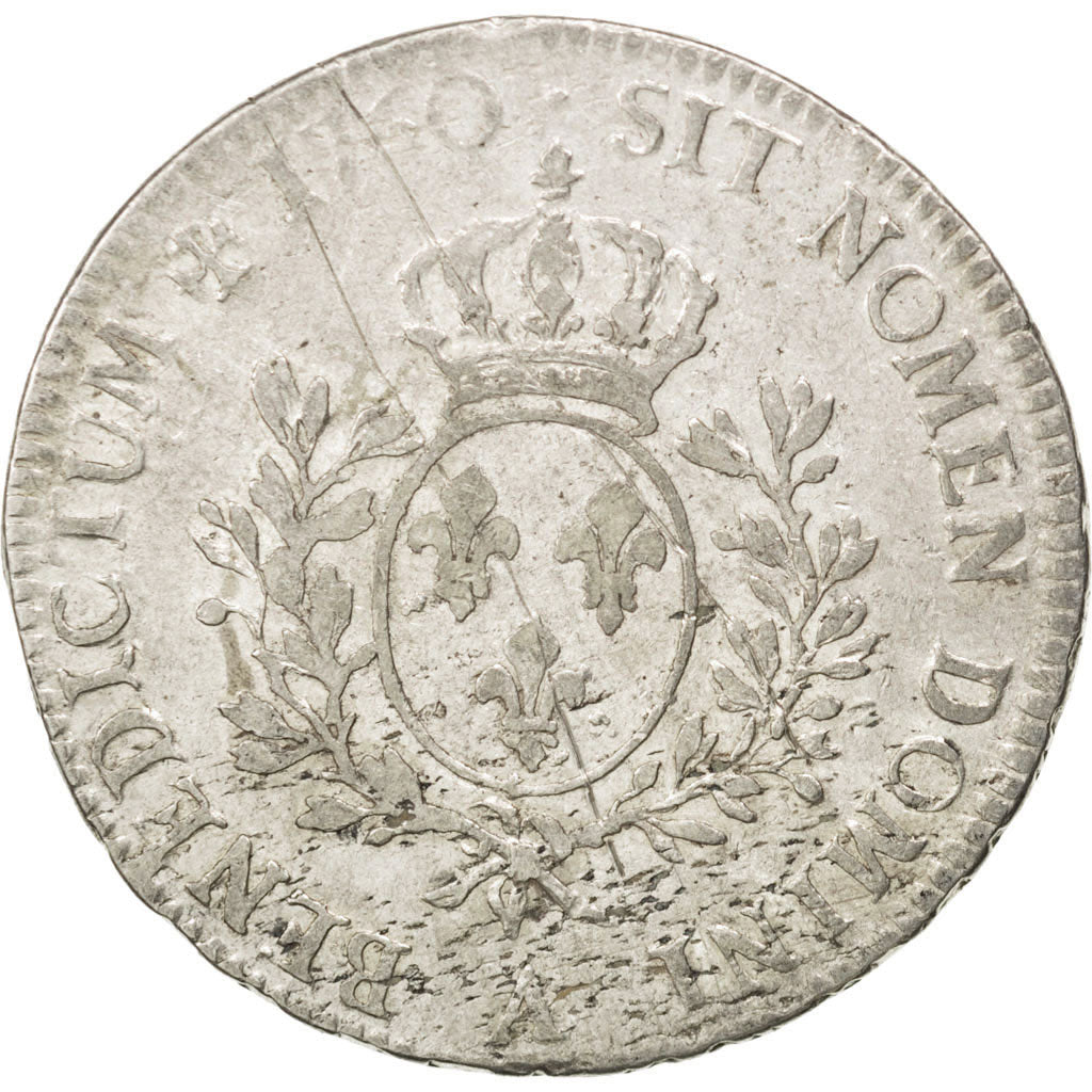 Louis XV, Ecu au bandeau 1760 Paris, KM 512.1