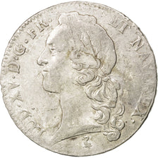 FRANCE, Écu au bandeau, ECU, 1759, Paris, KM #512.1, F(12-15), Silver, Gadoury .
