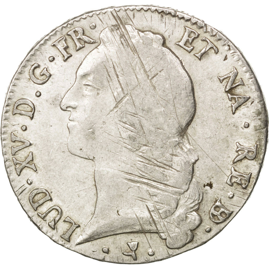 Louis XV, Ecu de Béarn au bandeau, 1768 Pau, KM 518