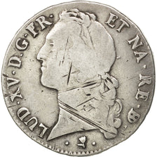 FRANCE, Écu de Béarn au bandeau, ECU, 1769, Pau, KM #518, VF(20-25), Silver, Ga.