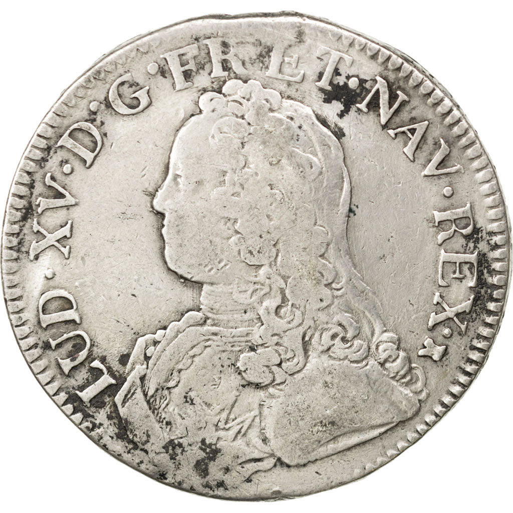 Münze, Frankreich, Louis XV, Écu aux branches d'olivier, Ecu, 1726, Toulouse