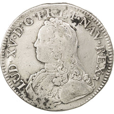 Monnaie, France, Louis XV, Écu aux branches d'olivier, Ecu, 1726, Toulouse, TB