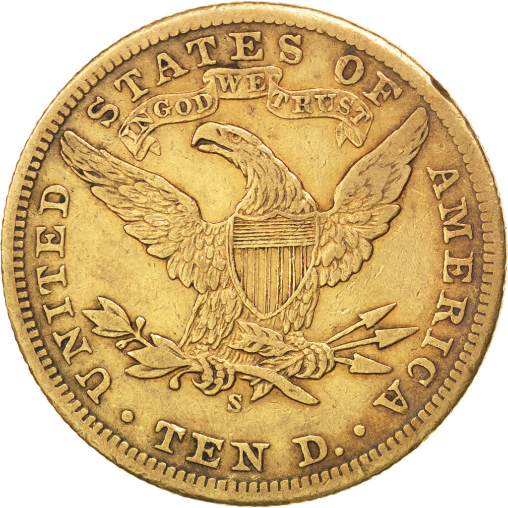 UNITED STATES, Coronet Head, $10, Eagle, 1901, U.S. Mint, KM #102, EF(40-45),...