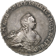 Russie, Elisabeth Ière, Rouble 1754 Saint-Pétersbourg, KM C19c.2