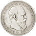 RUSSIA, Rouble, 1893, Saint-Petersburg, KM #46, VF(20-25), Silver, 19.68