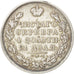 RUSSIA, Rouble, 1830, Saint-Petersburg, KM #161, VF(30-35), Silver, 20.08