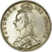 Coin, Great Britain, Victoria, 1/2 Crown, 1889, AU(55-58), Silver, KM:764