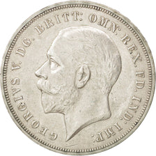 GREAT BRITAIN, Crown, 1935, KM #842, AU(55-58), Silver, 38.61, 28.40