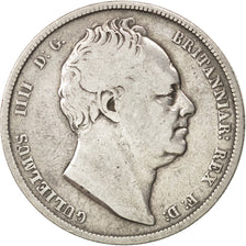 GREAT BRITAIN, 1/2 Crown, 1834, KM #714.2, VF(30-35), Silver, 13.67