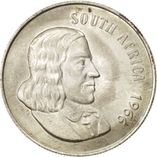 SOUTH AFRICA, Rand, 1966, KM #71.1, AU(55-58), Silver, 15.09