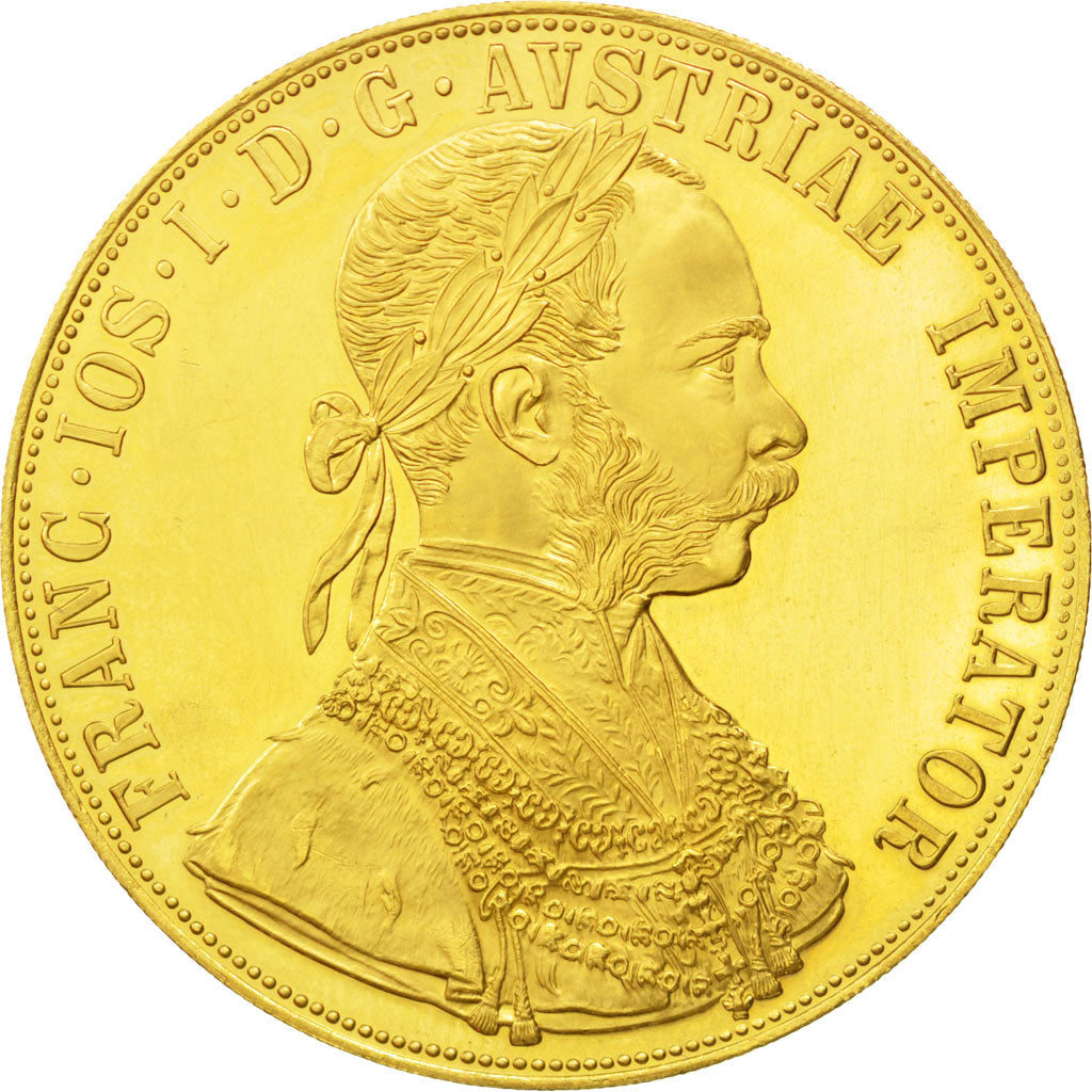 Autriche, François Joseph, 4 Ducats 1915, KM 2276
