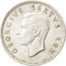 SOUTH AFRICA, 5 Shillings, 1952, KM #41, AU(55-58), Silver, 38.8, 28.17