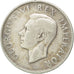 Munten, Zuid Afrika, George VI, 2-1/2 Shillings, 1943, FR+, Zilver, KM:30
