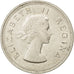 SOUTH AFRICA, 5 Shillings, 1953, KM #52, MS(60-62), Silver, 38.8, 28.40