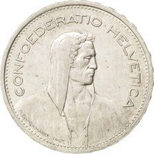 Coin, Switzerland, 5 Francs, 1954, Bern, MS(60-62), Silver, KM:40