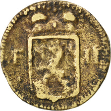 Lussemburgo, Frans II, Sol, 1795, MB, Rame, KM:19