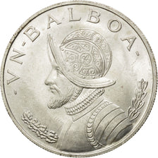 Panama, Balboa, 1966, SPL, Argento, KM:27