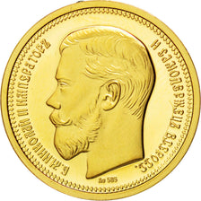 FRANCE, French Fifth Republic, Medal, MS(63), Gold, 3.17