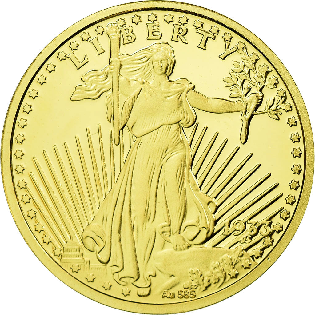 Frankrijk, Medal, French Fifth Republic, UNC-, Goud