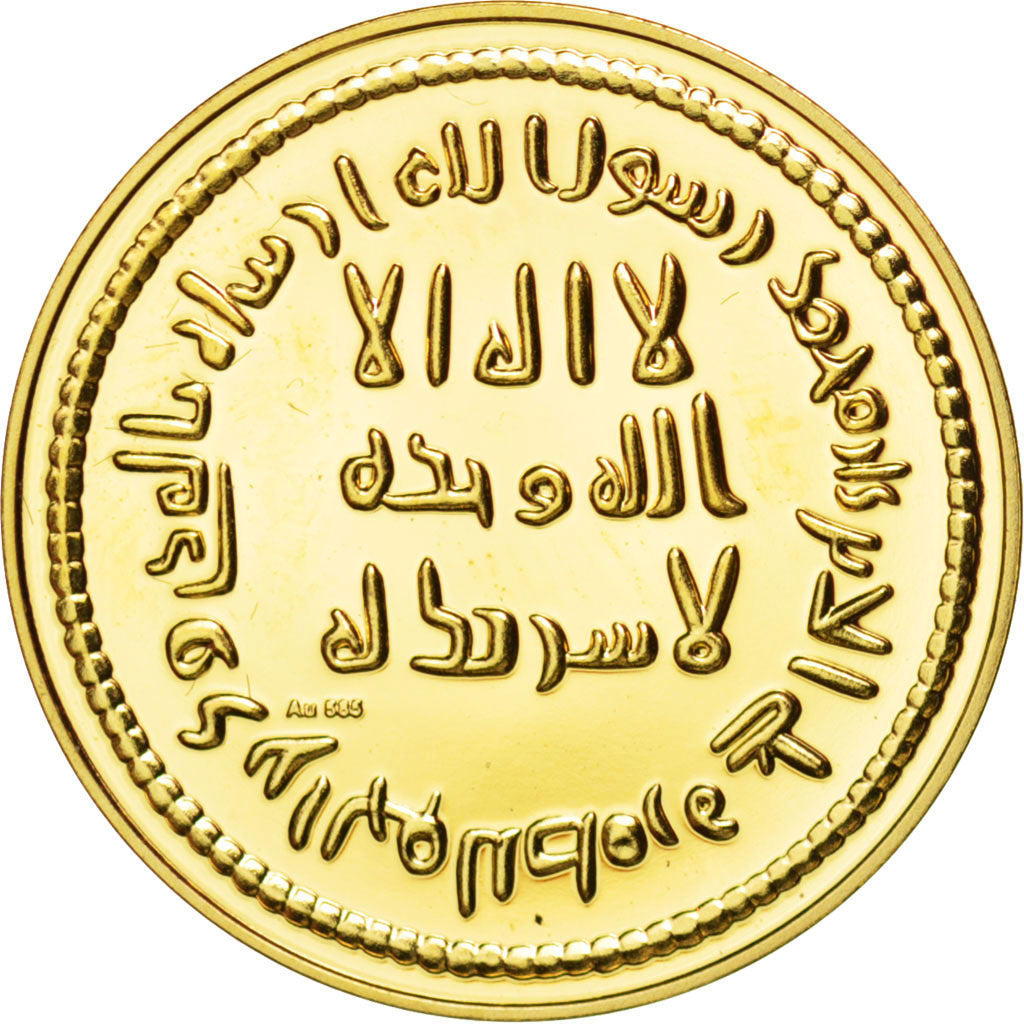 FRANCE, French Fifth Republic, Medal, MS(63), Gold, 3.11