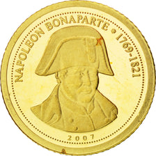 Congo, 1500 Francs CFA, 2007, SPL, Oro, KM:New