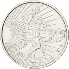 FRANCE, 10 Euro, 2009, KM #1580, MS(63), Silver, 29, 12.00