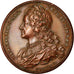 Grande-Bretagne, Médaille, Georges II, 1731, Cuivre, Dassier, TTB