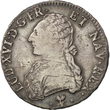 Monnaie, France, Louis XVI, Écu aux branches d'olivier, Ecu, 1790, Bayonne