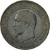 Coin, France, Napoleon III, Napoléon III, 10 Centimes, 1854, Lille, VF(30-35)
