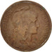 FRANCE, Dupuis, 5 Centimes, 1912, Paris, KM #842, VF(30-35), Bronze, 25.1,...