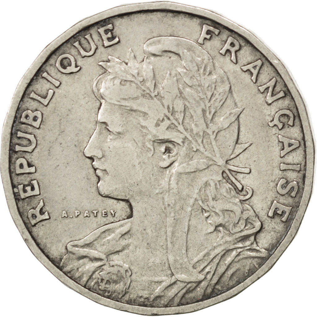 Coin, France, Patey, 25 Centimes, 1904, EF(40-45), Nickel, KM:856, Gadoury:364