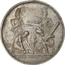 France, Médaille, Napoléon Ier, La Garde Impériale brule les Drapeaux