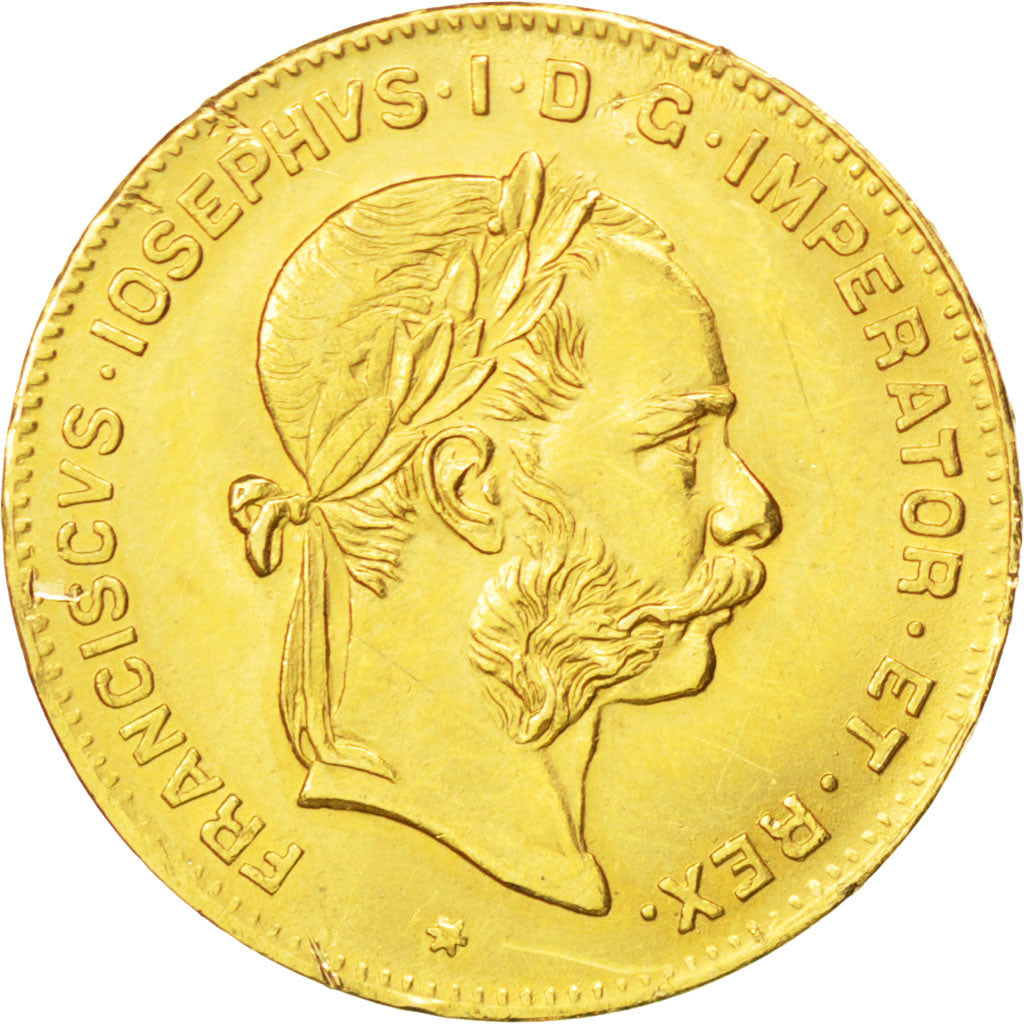 Autriche, François Joseph, 4 Florin ou 10 Francs 1892, KM 2260