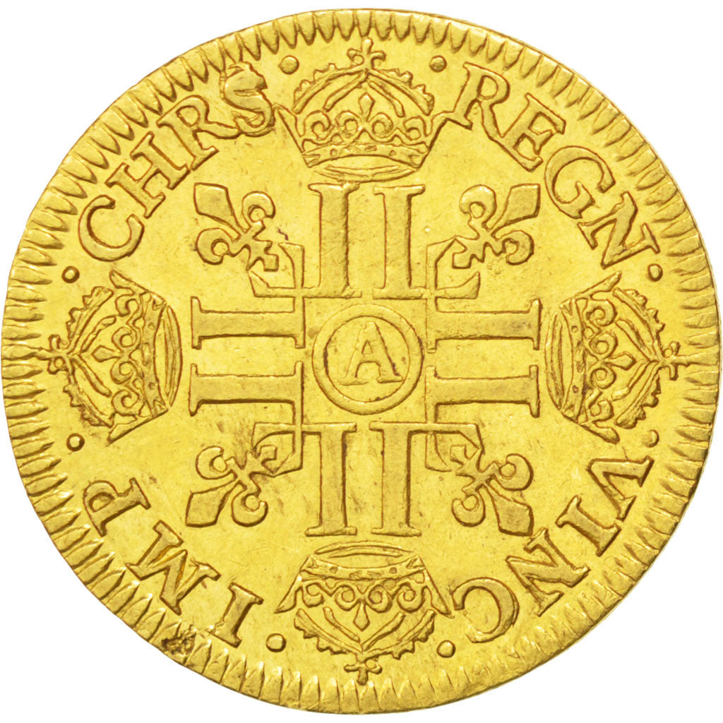 Monnaie, France, Louis XIII, Louis d'or, Louis d'Or, 1642, Paris, SUP, Or