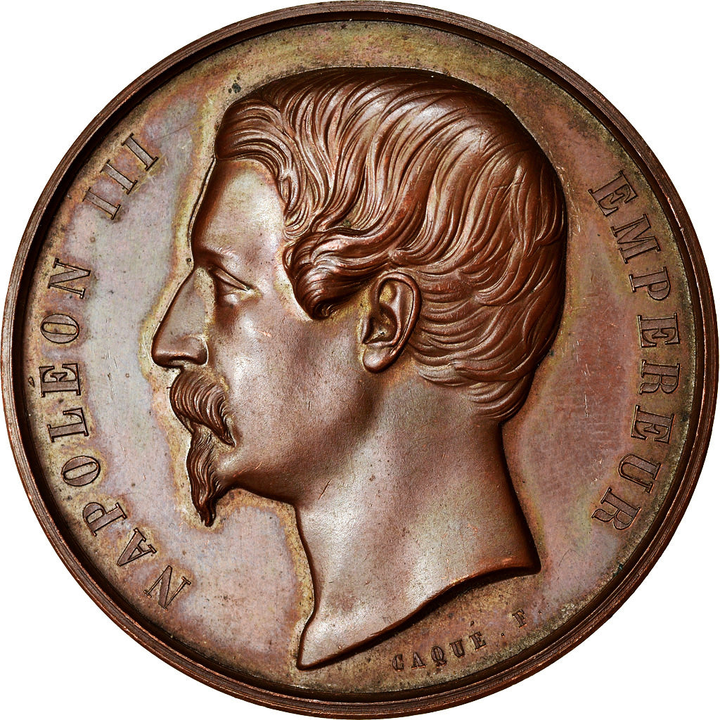 France, Medal, Napoléon III, Concours Régional d'Agriculture, Versailles